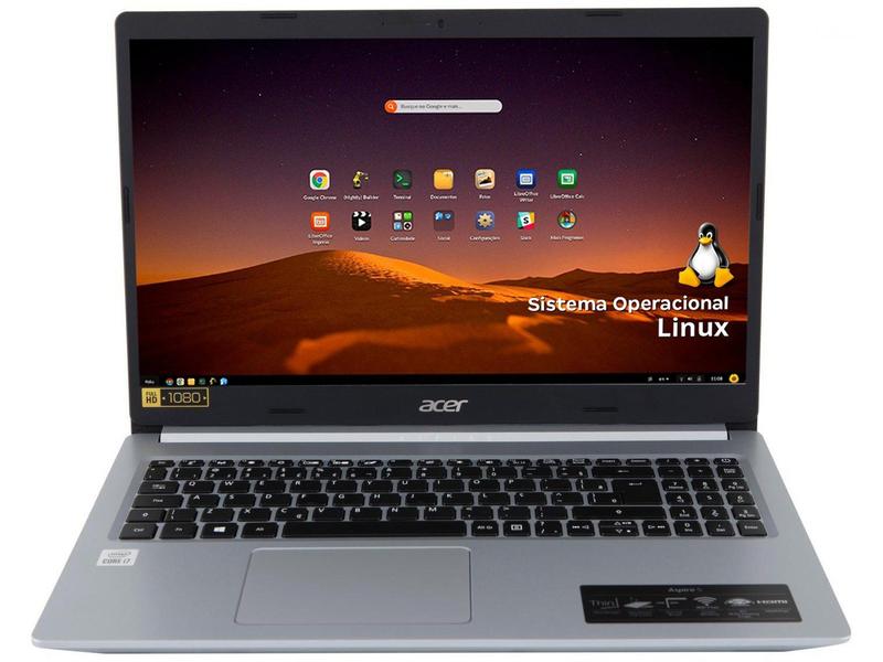 Notebook Acer Aspire 5 Intel Core i7 8GB 512GB - 15,6” Full HD